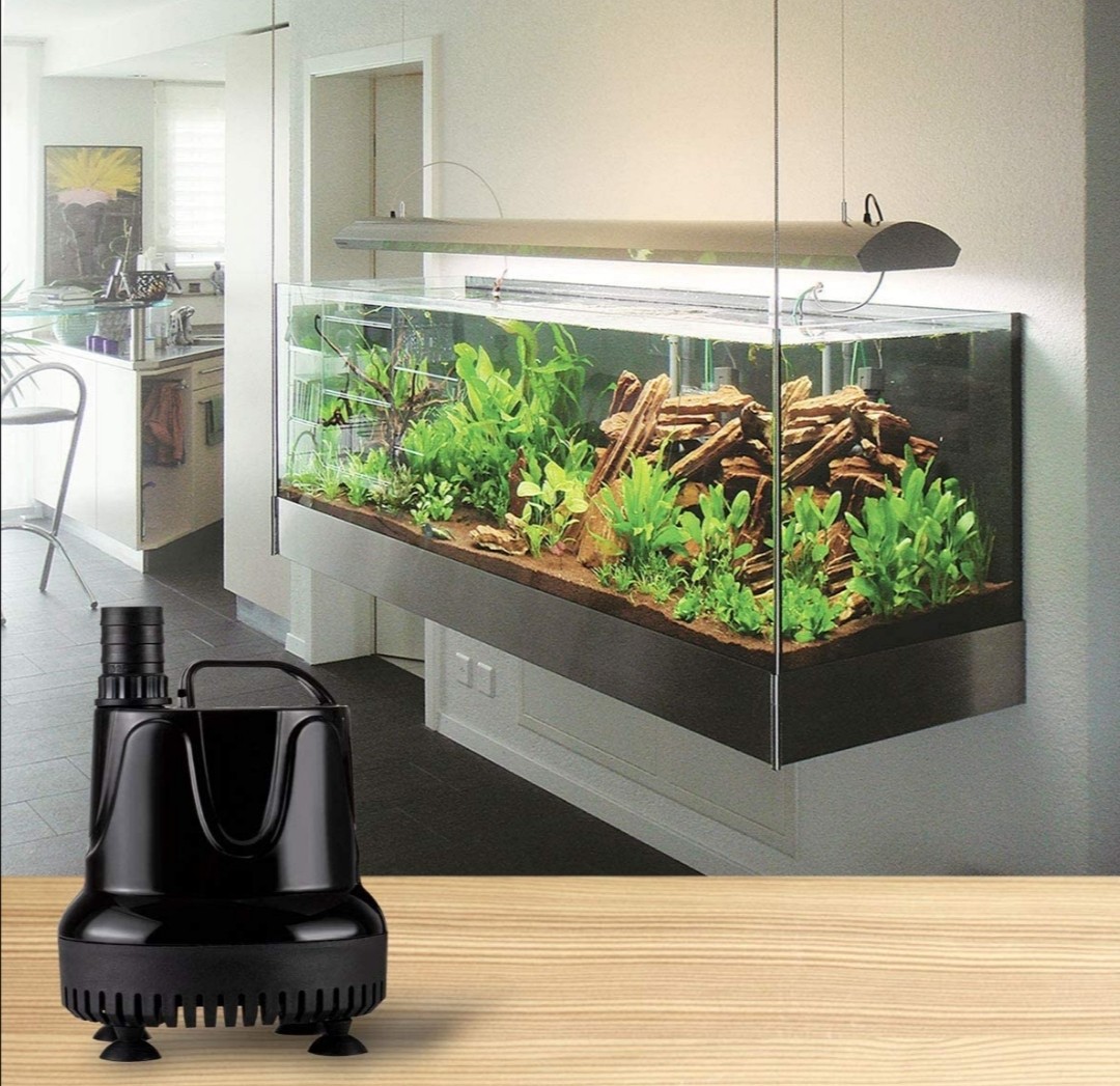 Hygger HG9194000 Submersible Aquarium Water Pump Quick Auto Electric Water Change Aquarium