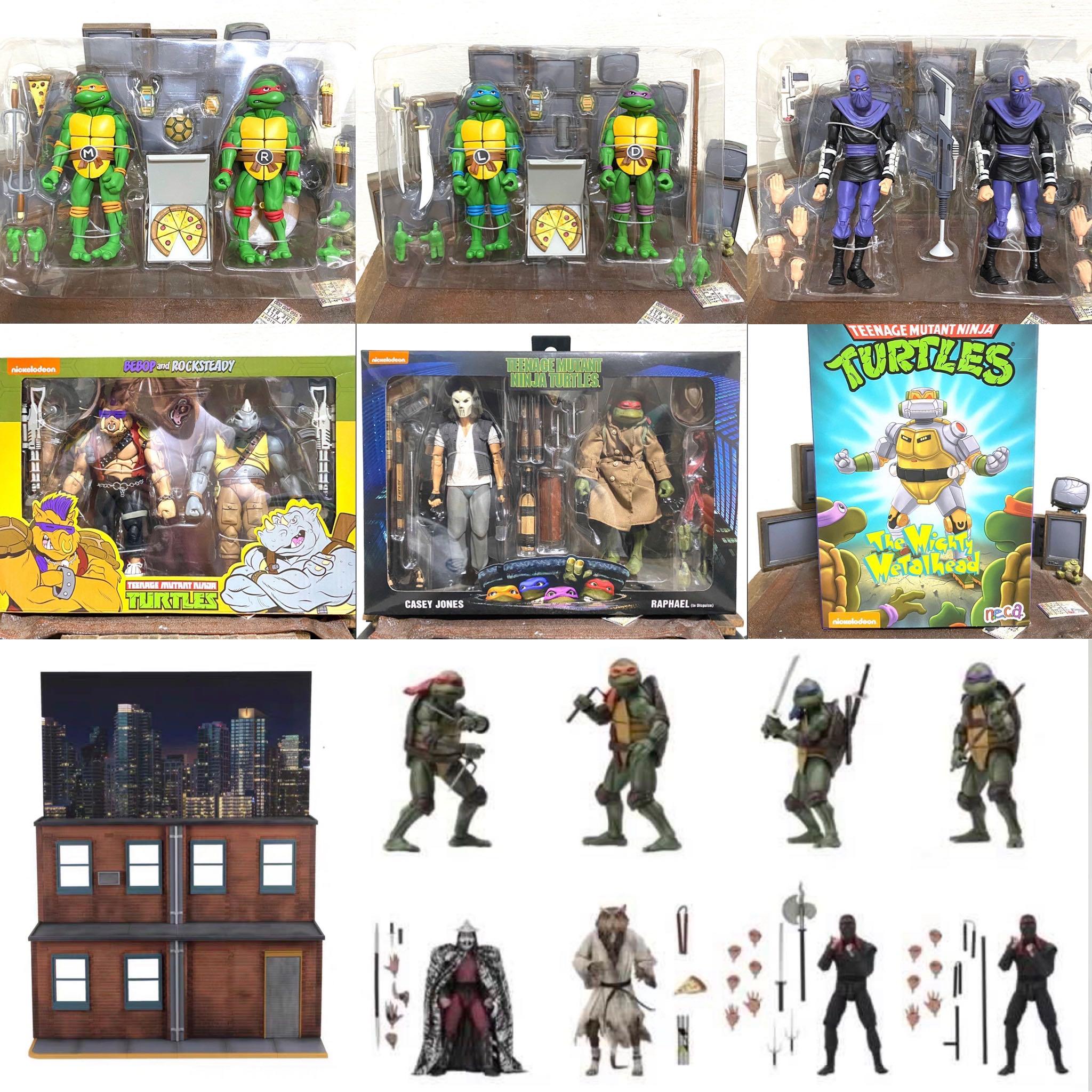 splinter and shredder neca
