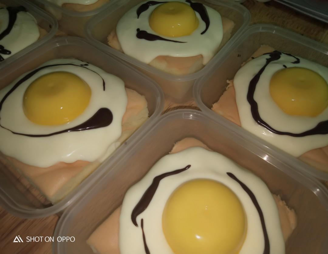 Kek Sponge Cheese Telur Mata Kicap Food Drinks Baked Goods On Carousell