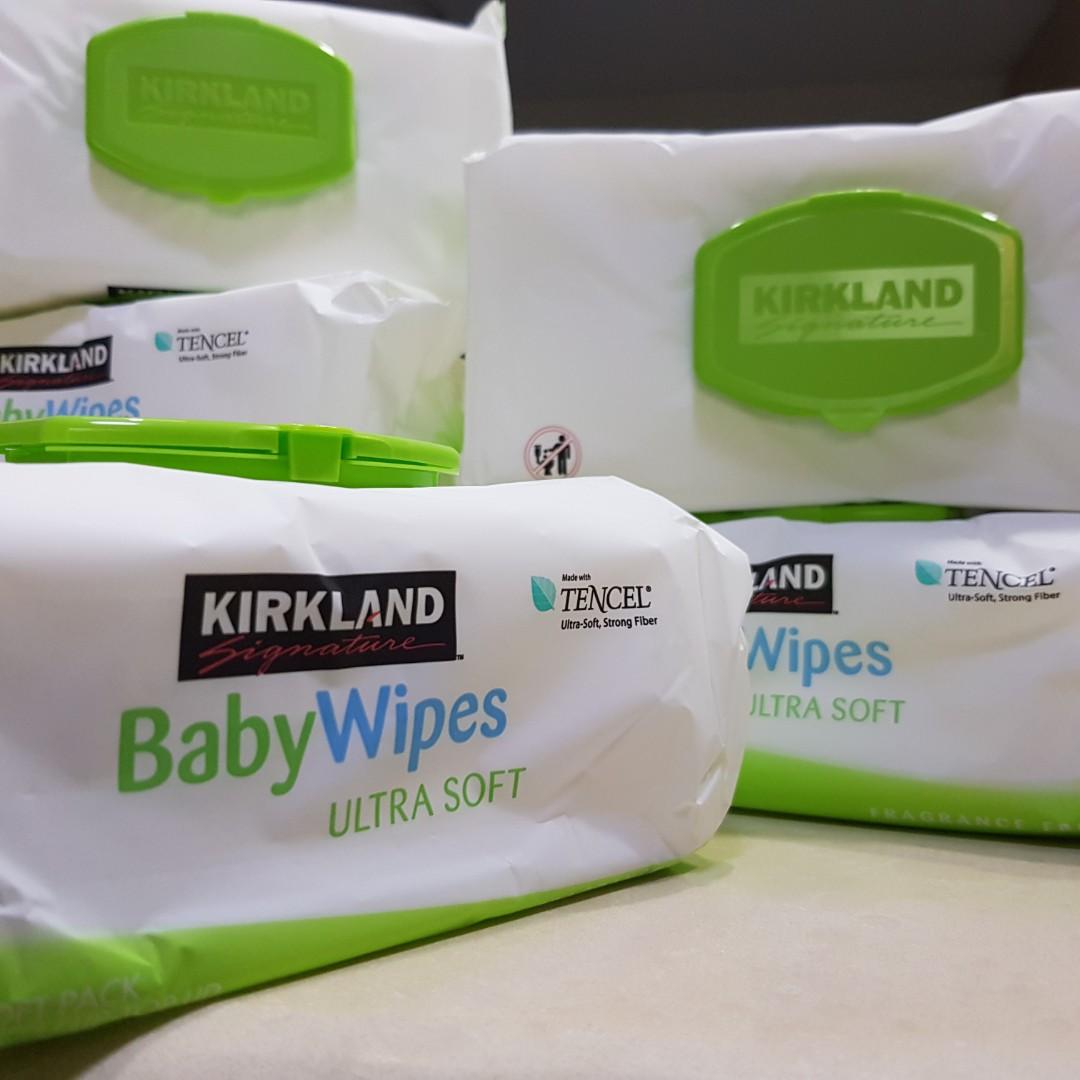 Kirkland Signature Ultra Soft Baby Wipes Babies Kids Bathing Changing Diapers Baby Wipes On Carousell