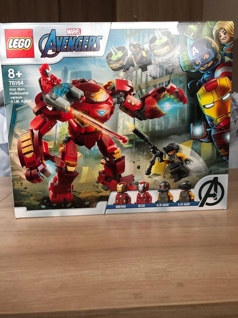 Lego Marvel Avengers Movie 4 Iron Man Hulkbuster Vs A I M Agent Toys Games Bricks Figurines On Carousell