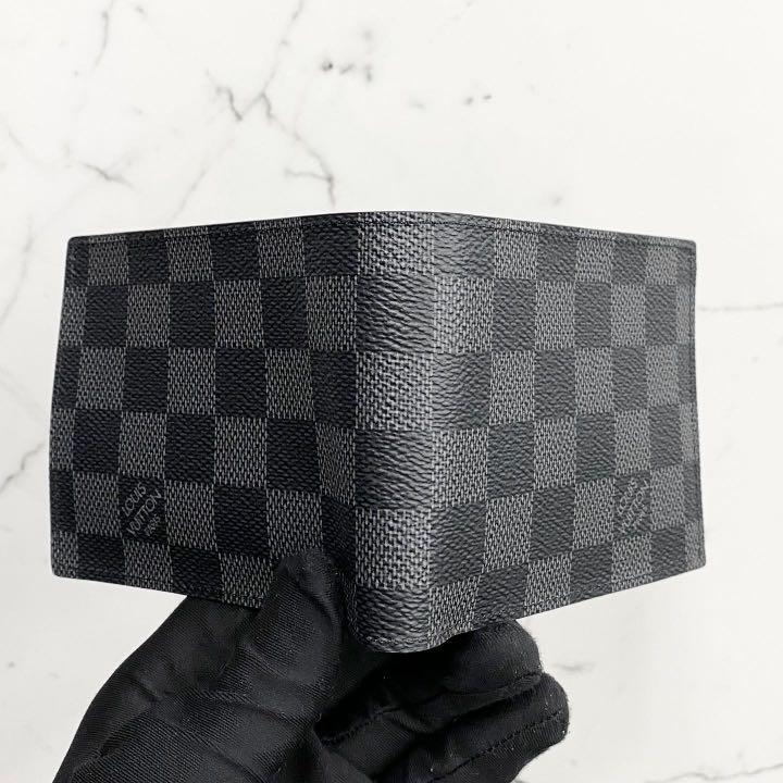 Louis Vuitton Damier Graphite Portefeuille Marco Bifold Men's