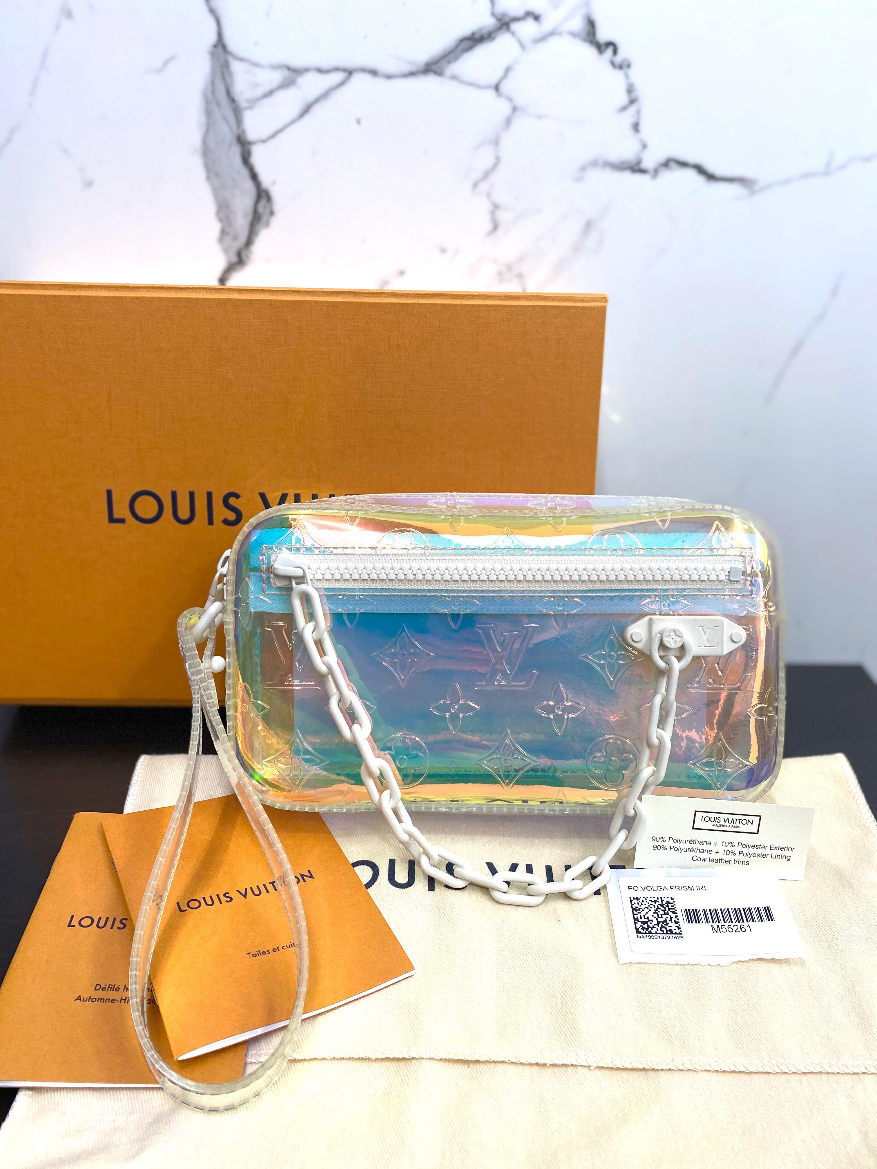 Louis Vuitton Pochette Volga Prism, Luxury, Bags & Wallets on Carousell