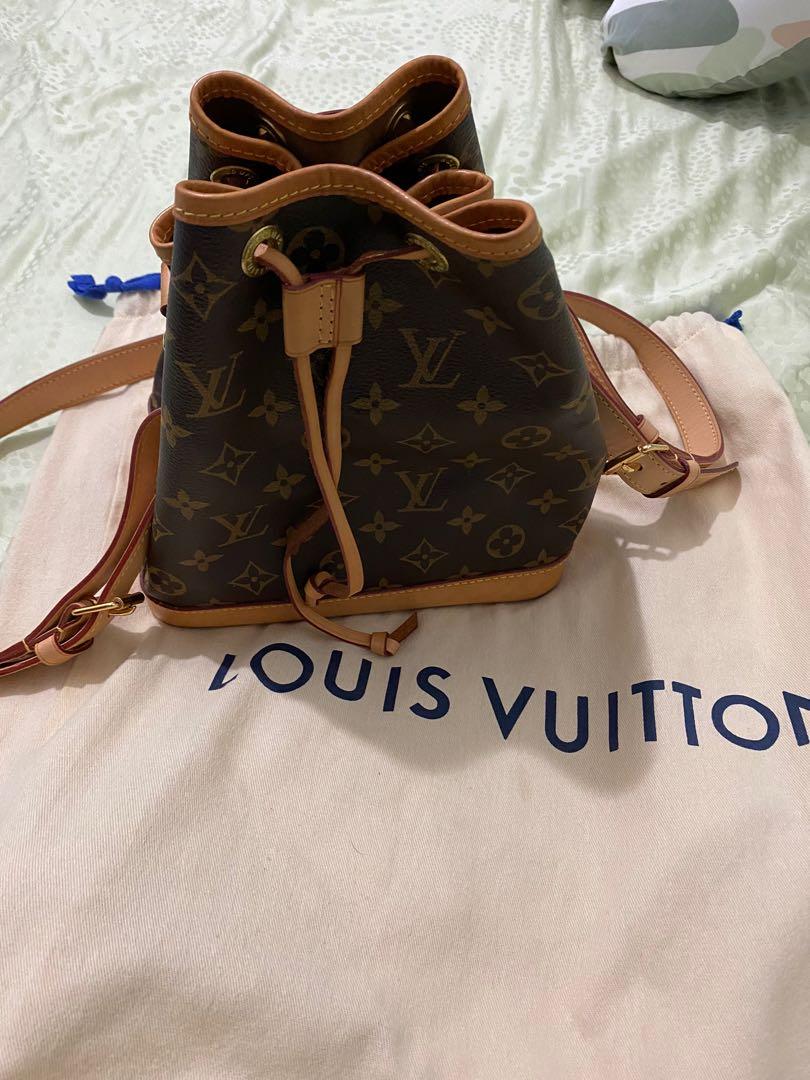 Louis Vuitton Monogram Mini Noe with Bonus Strap