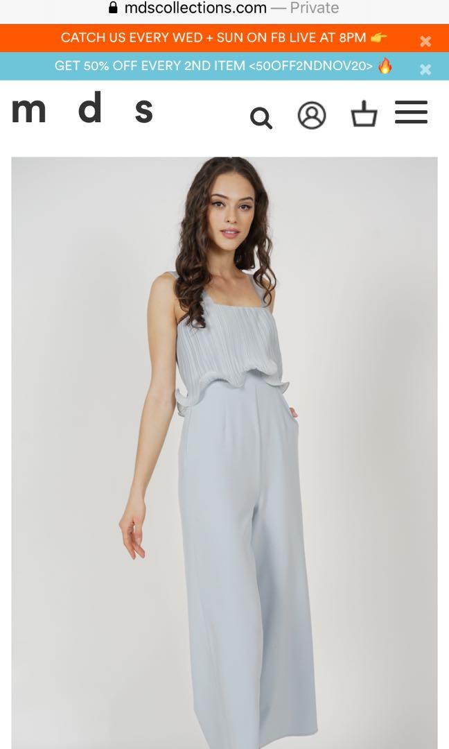amber pleated dress