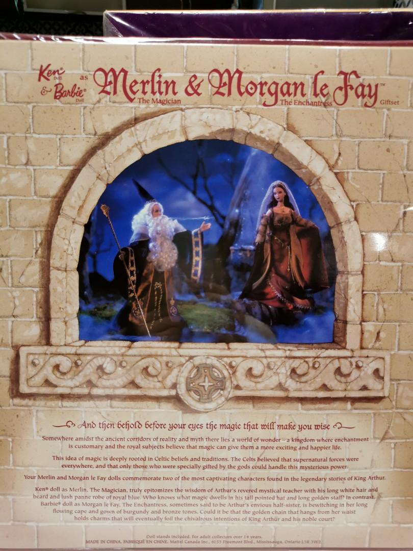 Merlin and Morgan Le Fay BARBIE DOLL Limited Edition, Hobbies