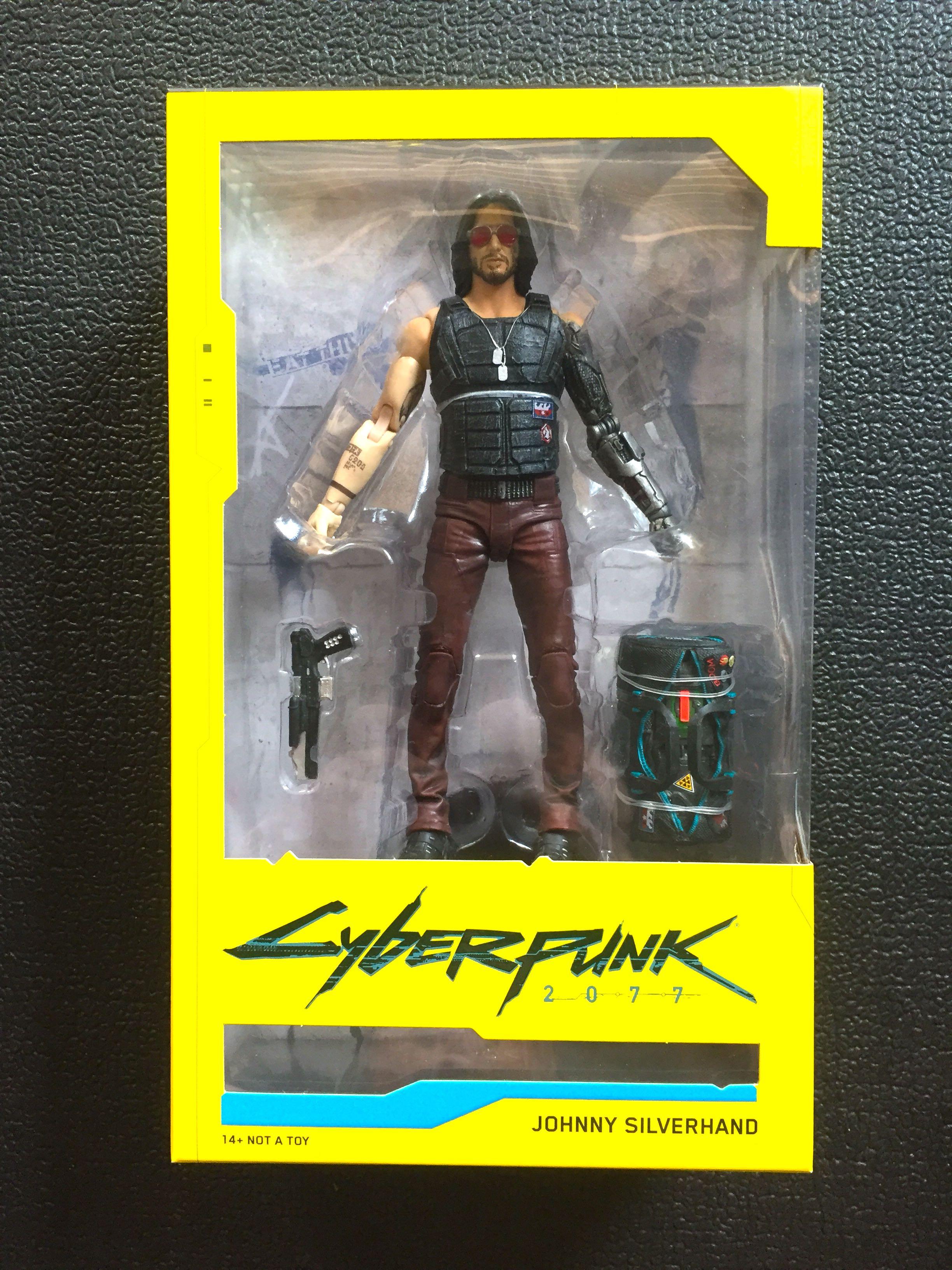 CYBERPUNK 2077 JOHNNY SILVERHAND 18CM ACTION FIGURE MCFARLANE TOYS