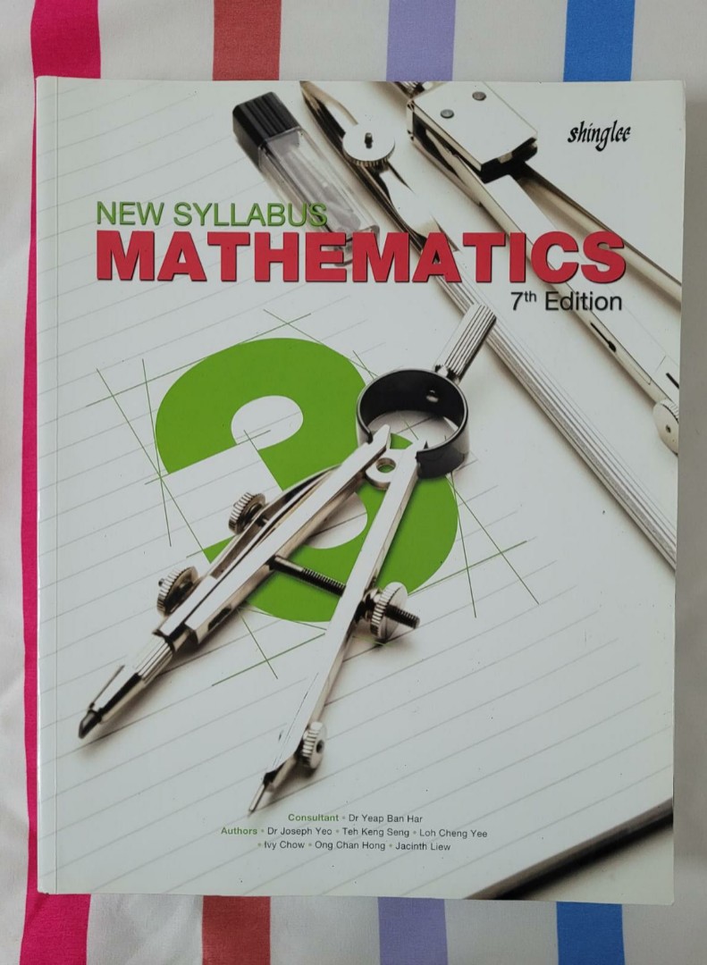 New syllabus Mathematics Textbook 3 (Exp)(7th Edition), Hobbies & Toys ...