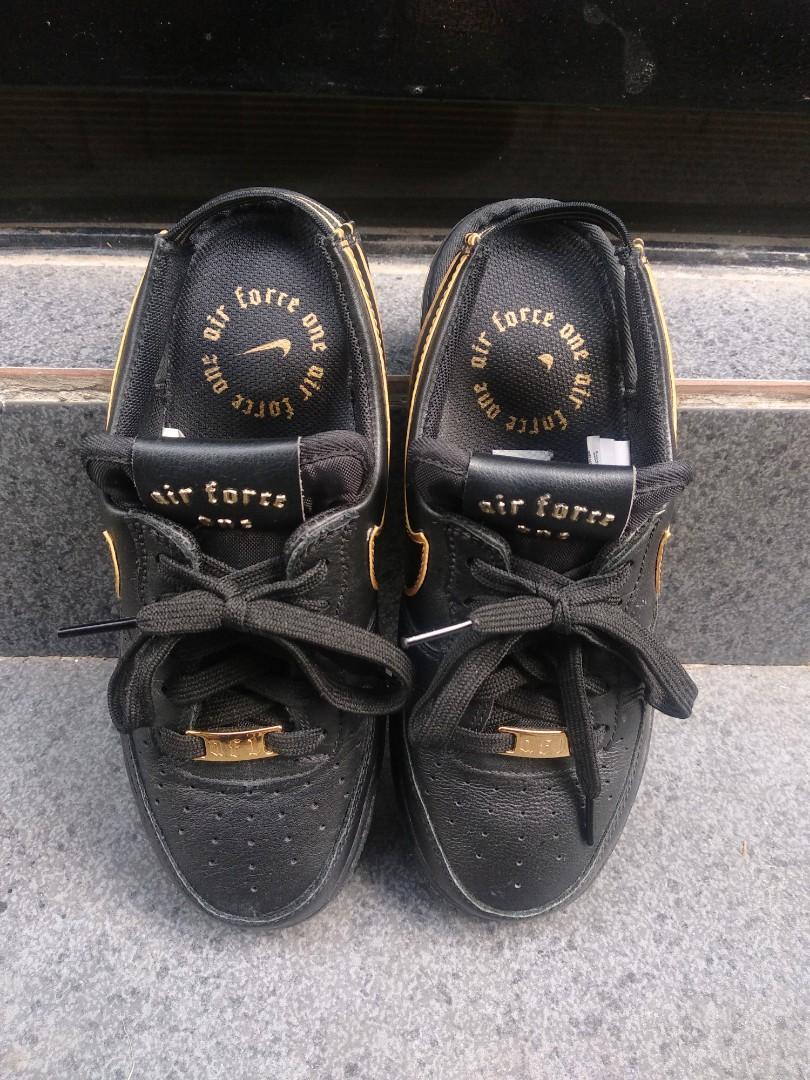 Air force 1 vtf black metallic gold shop