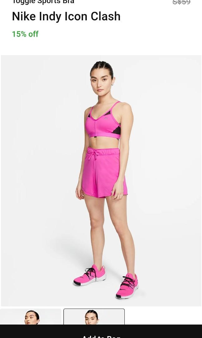 Nike indy icon clash toggle bra online