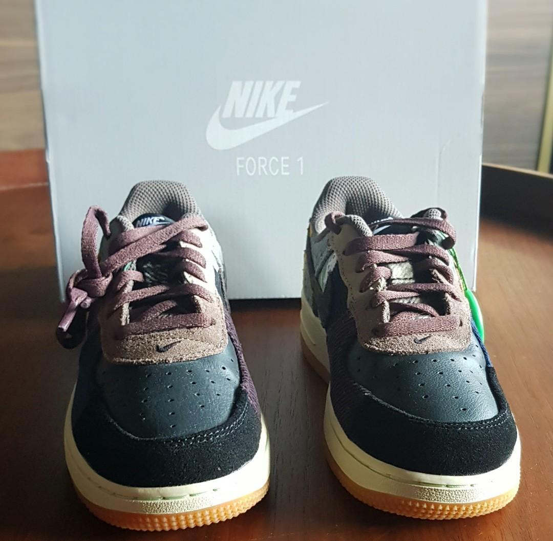 Nike Air Force 1 low Travis Scott/ Cactus jack Sz2Y Youth/Kids Dunk