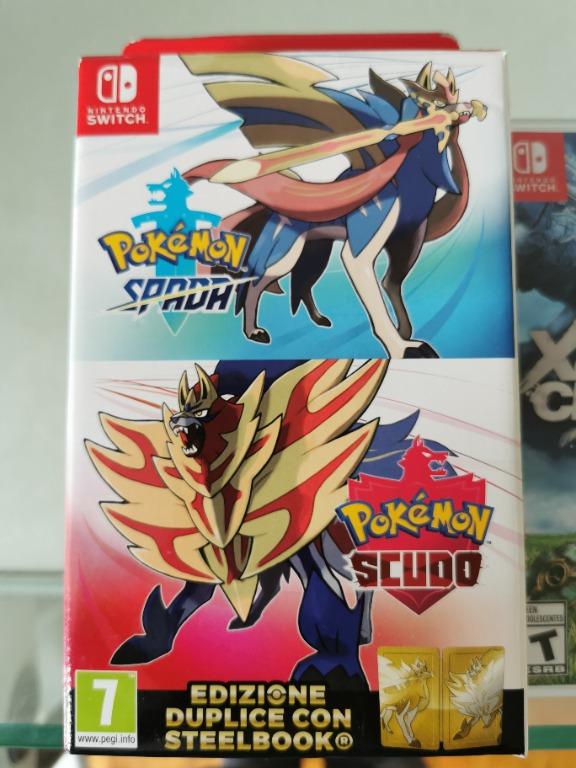 Nintendo Switch Series Pokemon Sword Shield Double Pack GOLD