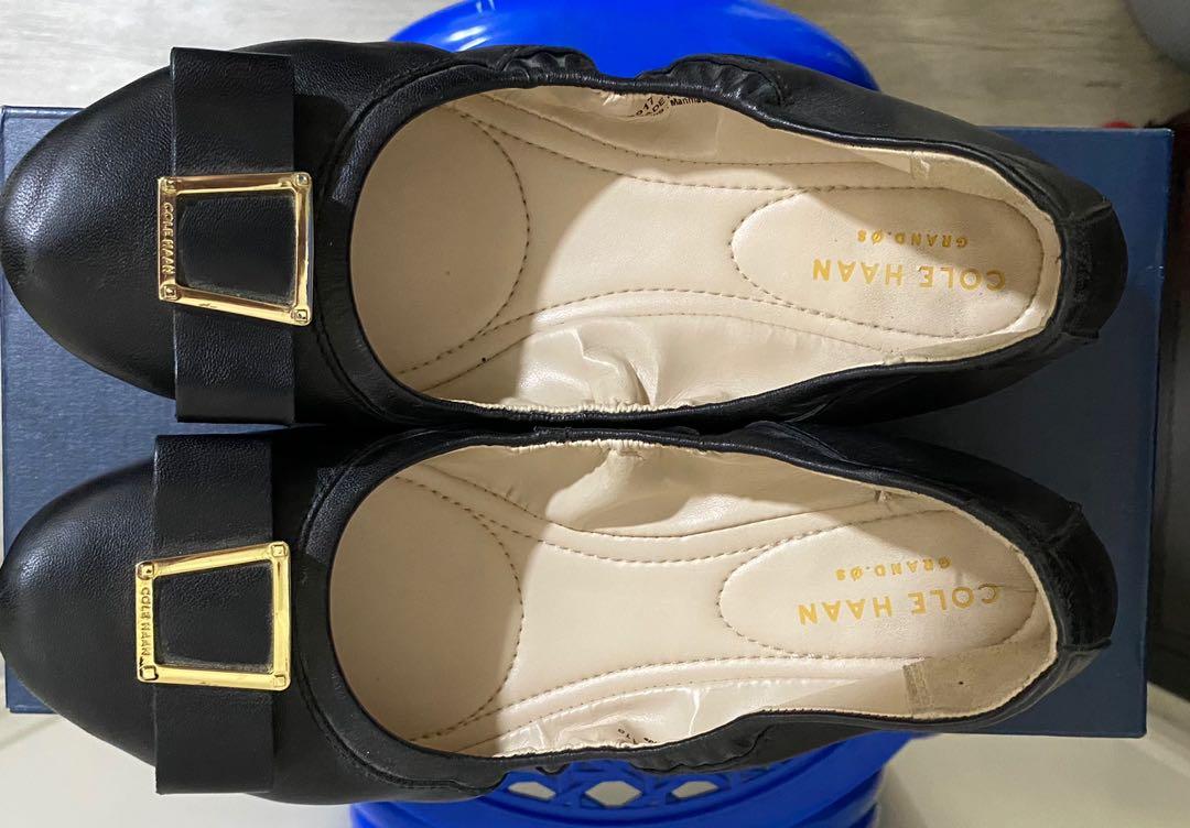 Cole haan emory bow ballet flat top