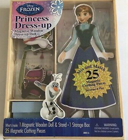 Elsa and anna shop magnetic dress up
