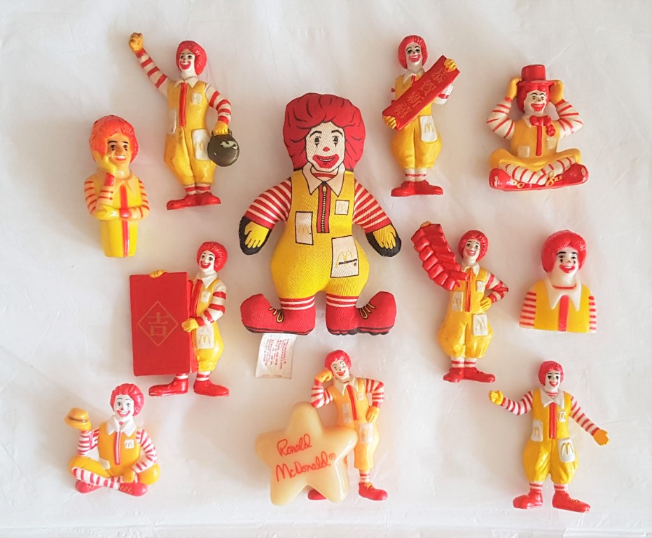 Original ronald mcdonald clearance stuffed doll
