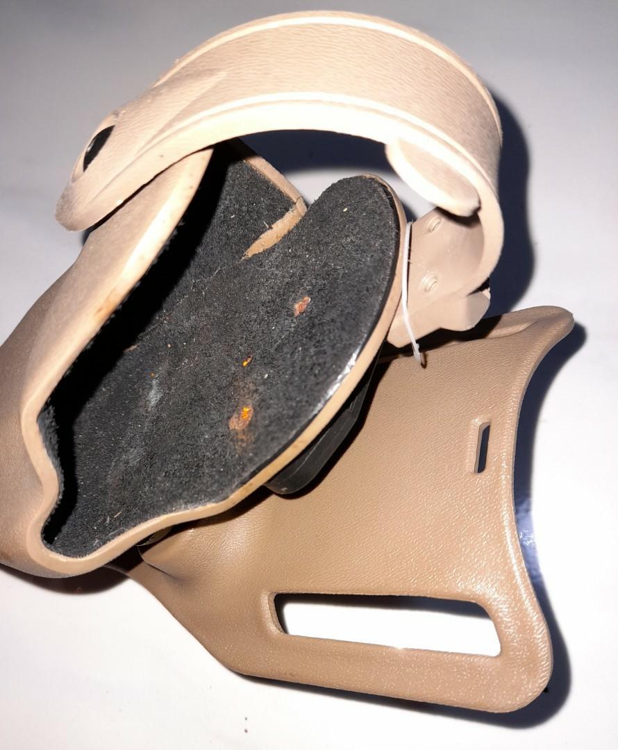 Safariland Beretta holster (Category: Gardening Tools & Ornaments) located in Manila. Submitted by val.iance (Listing ID 1050964880, Image 2). Description: Safariland Beretta holster For Beretta 92f Lefthand Tan color Made in Canada Ty!.