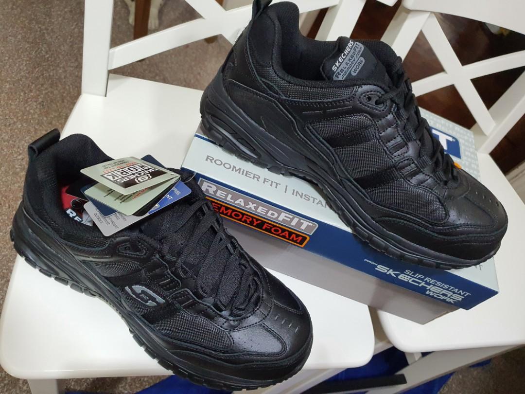 skechers mens safety shoes