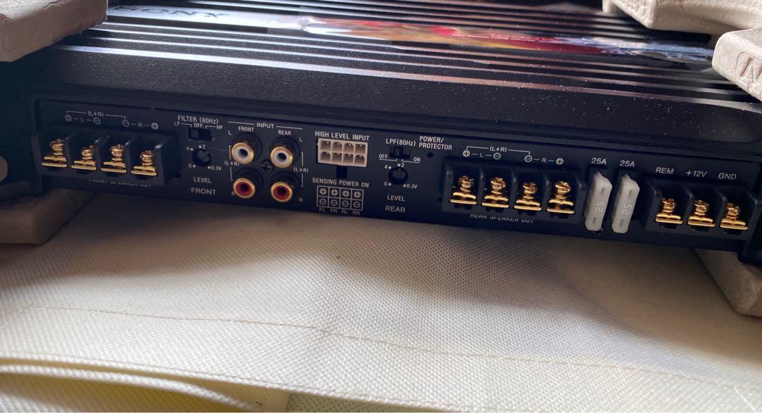Sony xplod car amplifier XMN1004. 1000W, Electronics, Others on Carousell