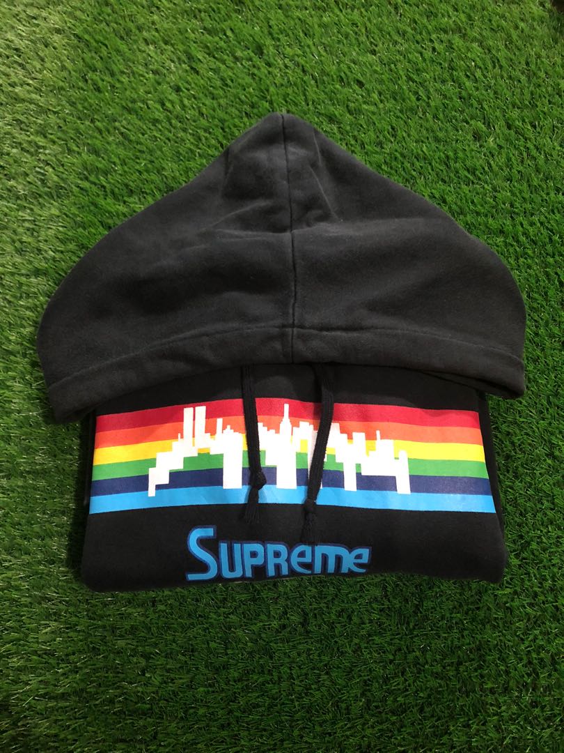 Supreme 2025 hoodie rainbow