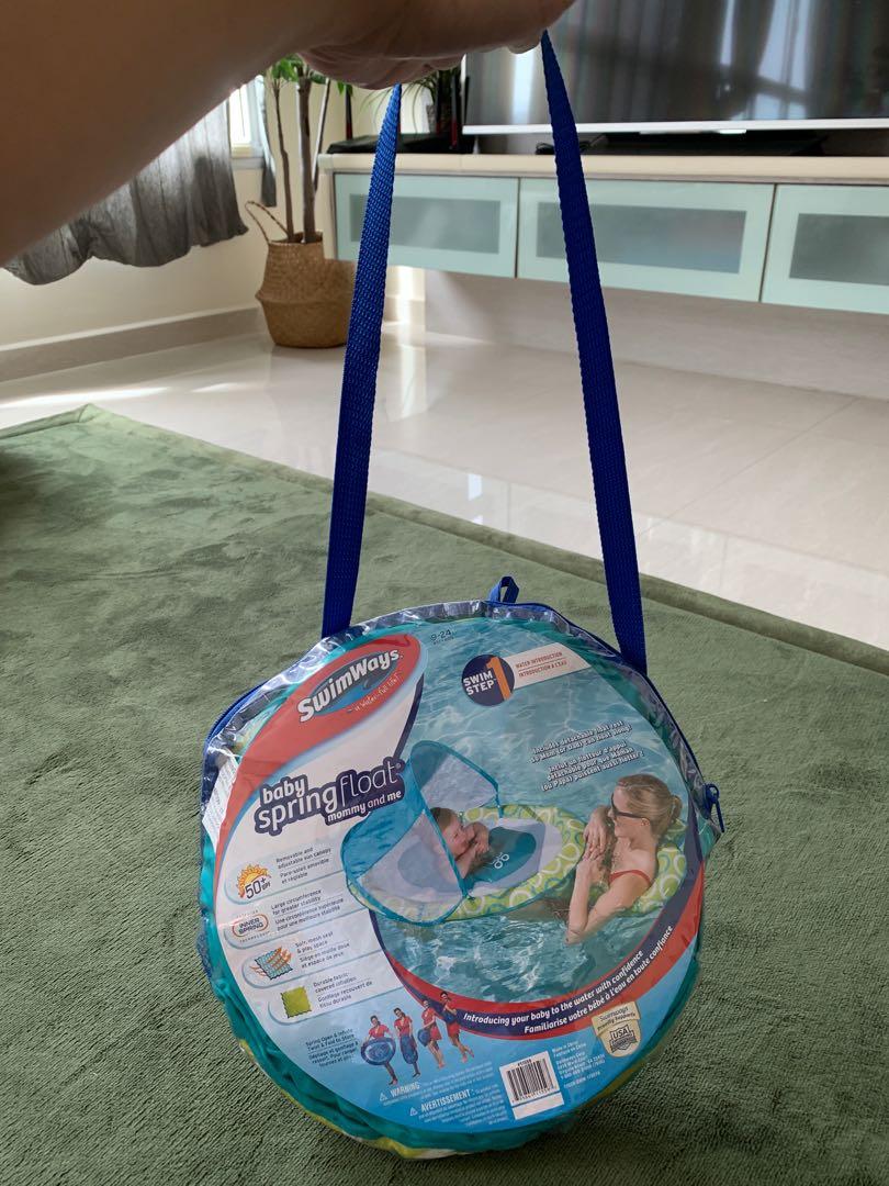 Swimways baby spring float mommy shop and me