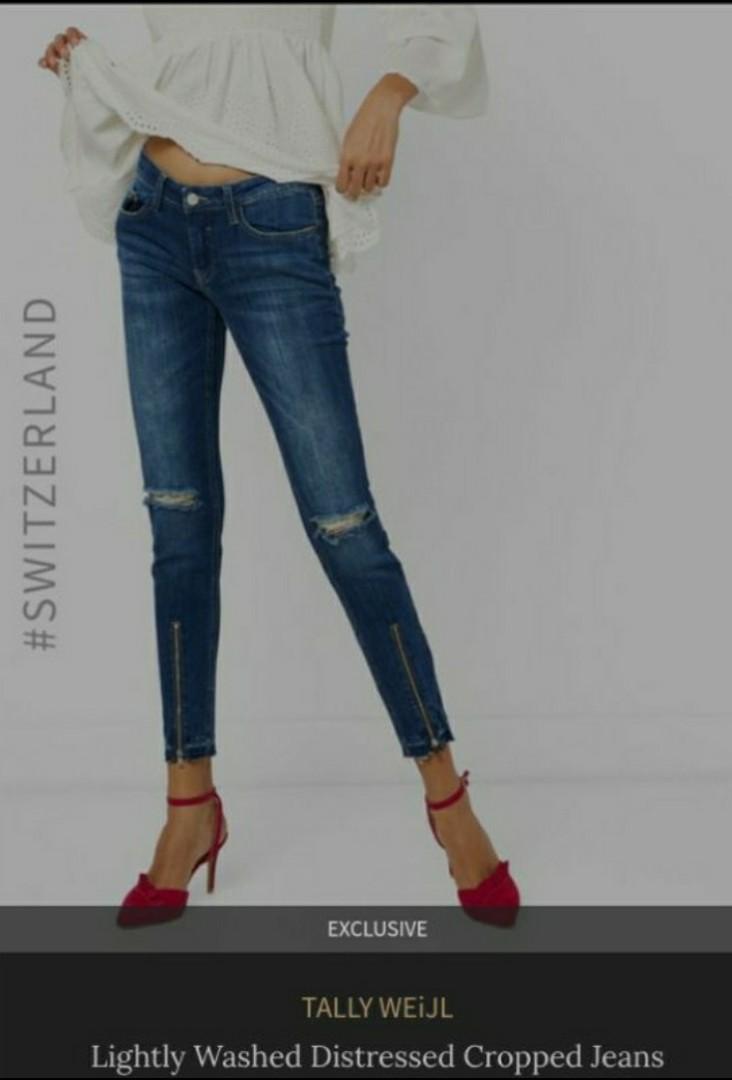 TALLY WEIJL SKINNY JEANS HW BRAND NEW 