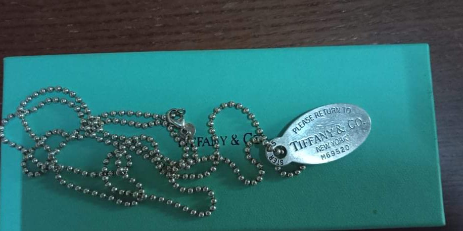 Tiffany dog tag clearance