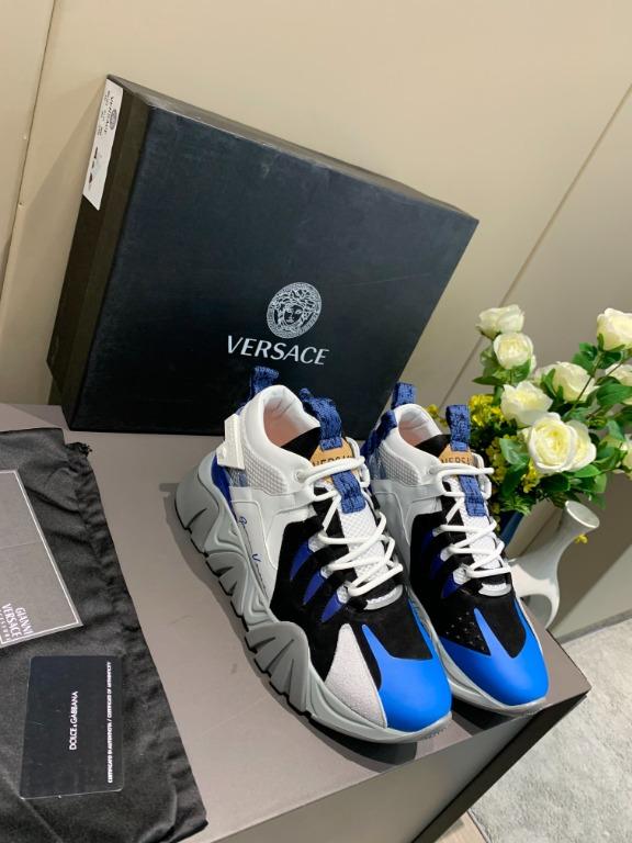 Versace Squalo Hiker Trainers Luxury Apparel On Carousell