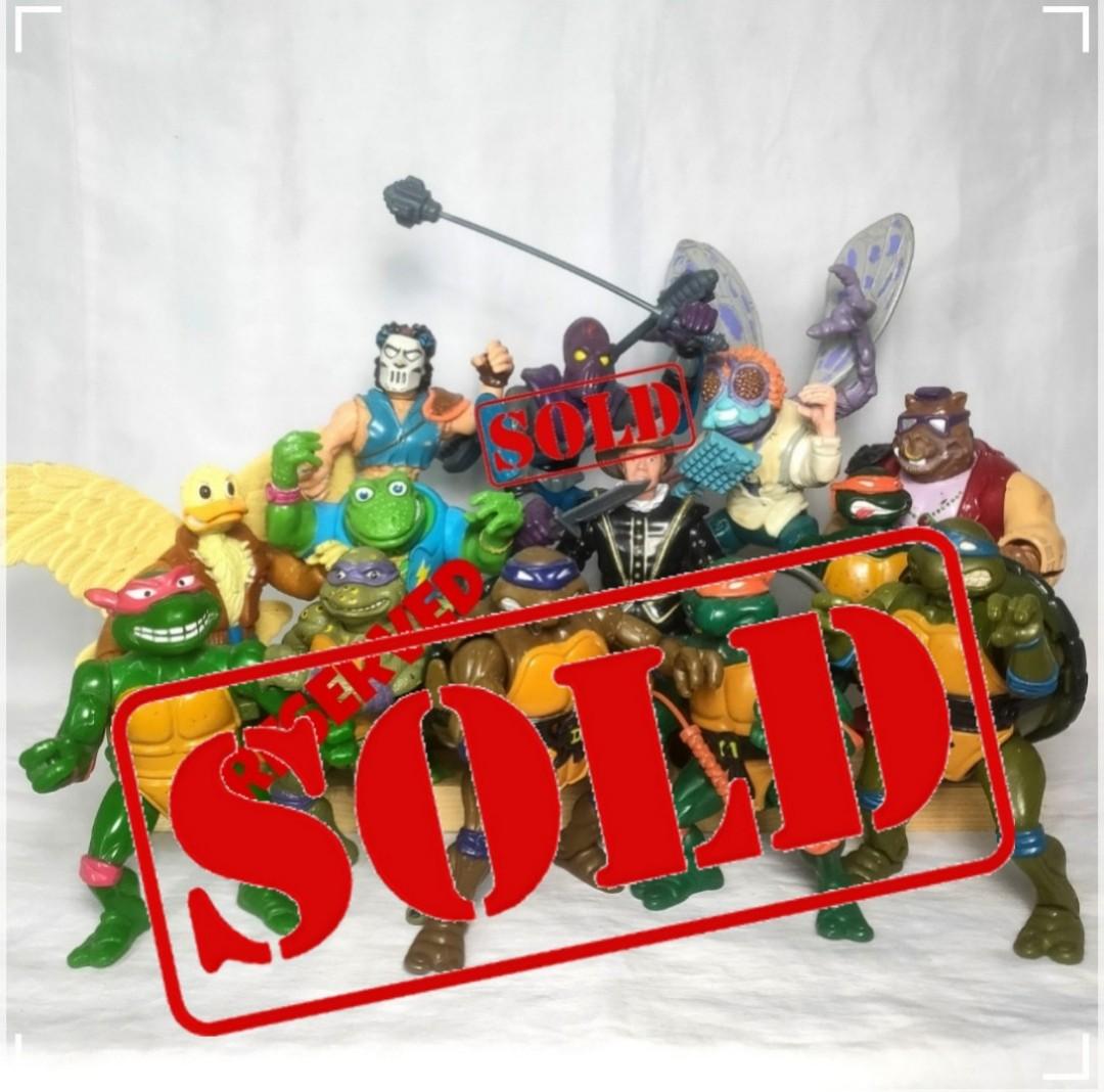 Vintage 1980s Tmnt Teenage Mutant Ninja Turtles Figure Toys Games Action Figures Collectibles On Carousell
