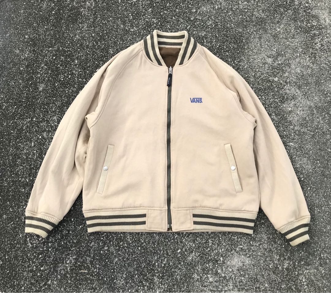 Vans reversible bomber jacket store
