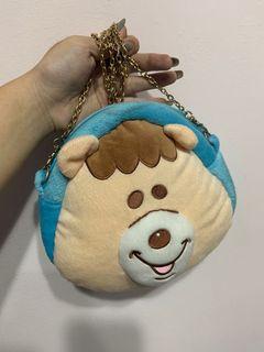 WC 熊 斜背包 已停產買不到的！