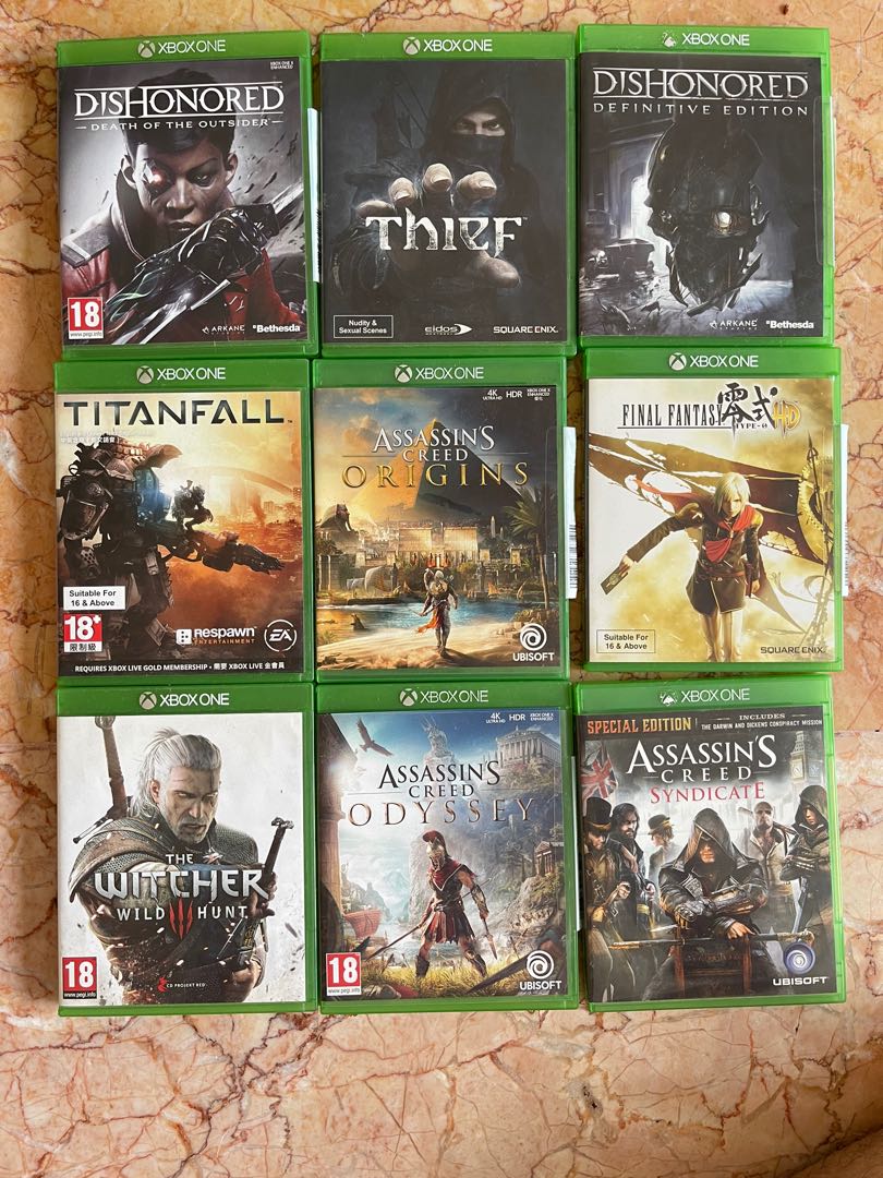 xbox one games for sale cheap