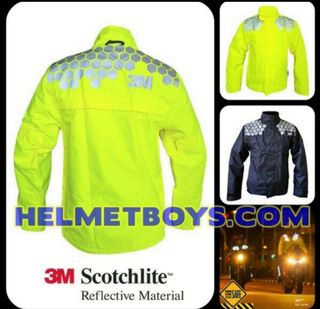 scotchlite 3m motorcycle jacket