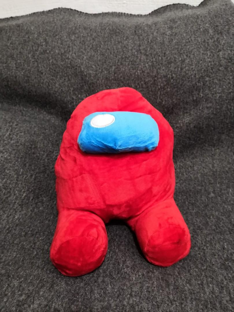 Among Us Red crewmate plushie, Hobbies & Toys, Toys & Games on Carousell