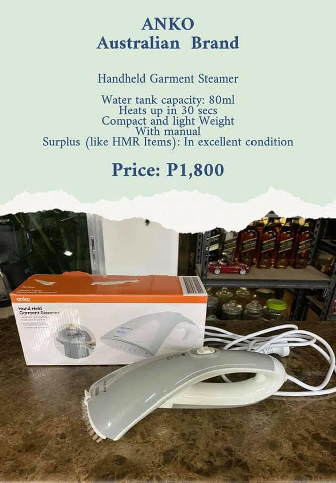 Anko handheld garment shop steamer