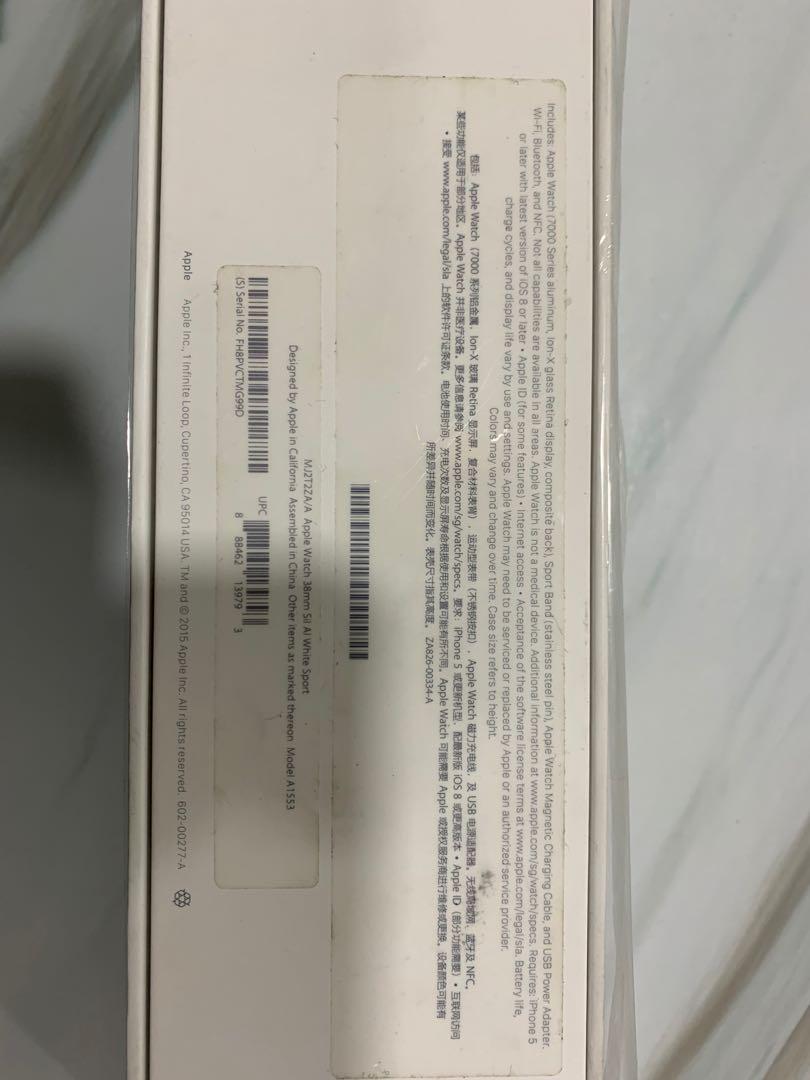 Apple iWatch gen 1 38mm Luxury Watches on Carousell