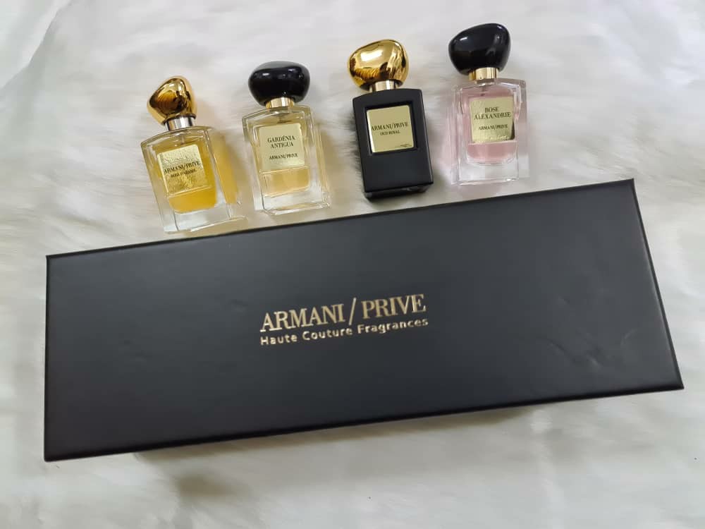 Armani Prive mini set, Beauty & Personal Care, Fragrance & Deodorants on  Carousell