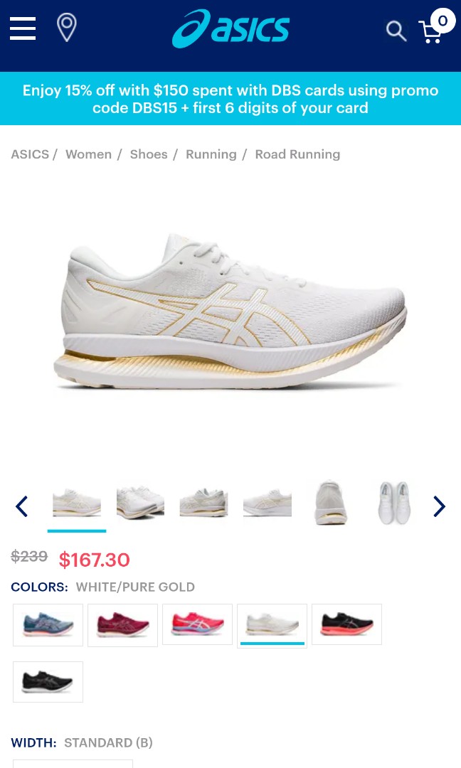 Asics Running Shoes Cheap US 8 UK 6 EU 39.5 Women s Fashion