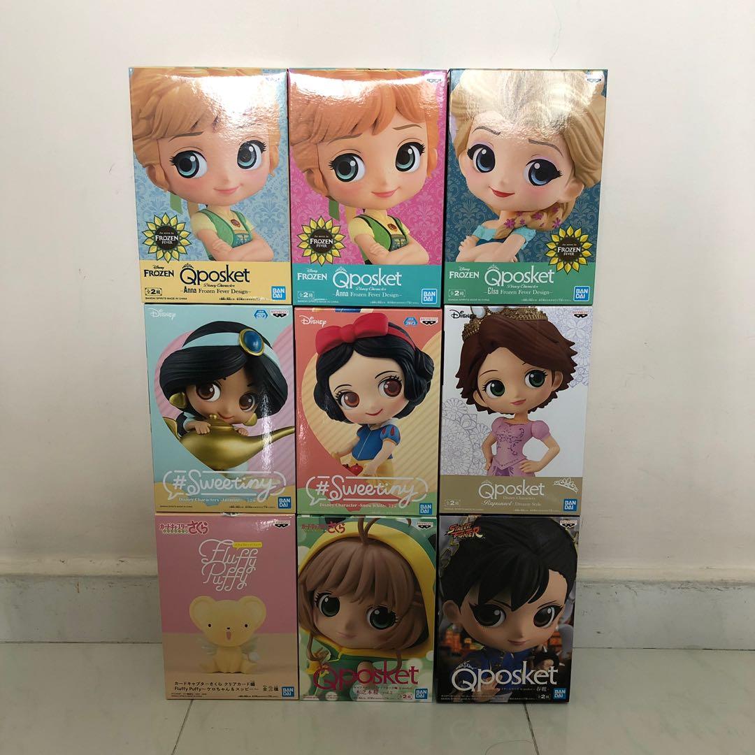 Authentic Japanese Anime Figures & Q Poskets, Toys & Games, Bricks