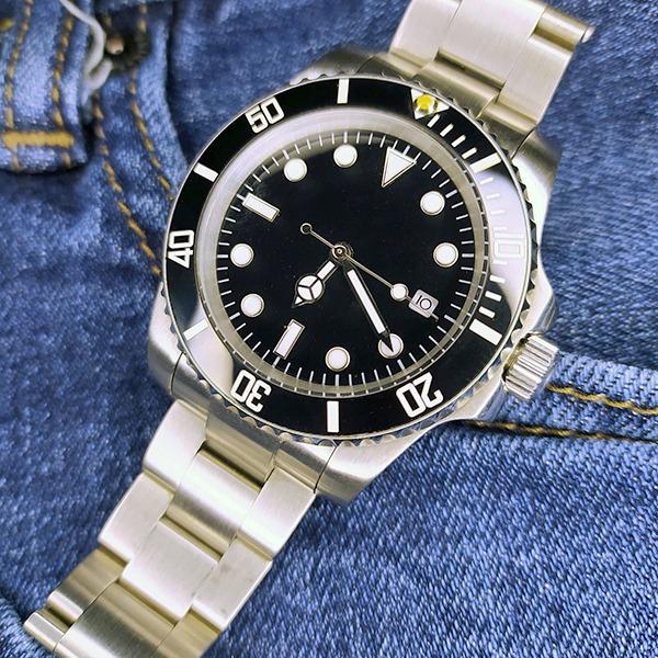 Automatic watch Parnis Bliger Sub Black sterile dial DG2813