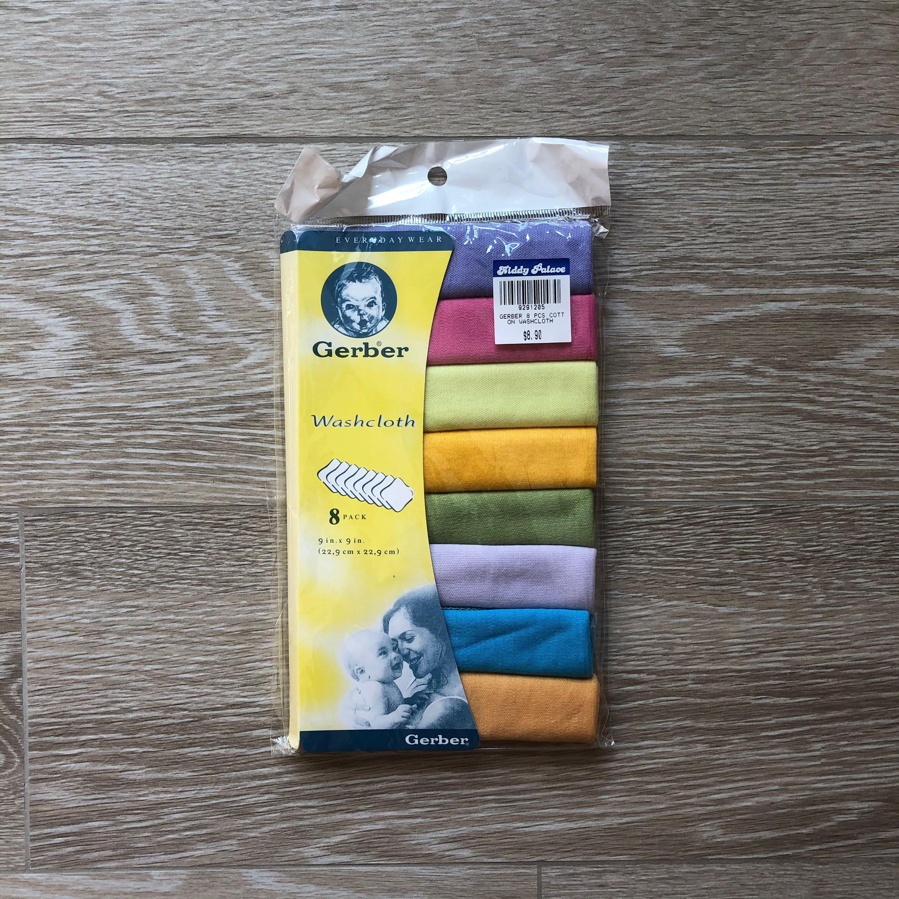 Gerber baby washcloths deals