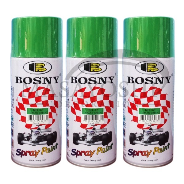 Bosny spray paint GRASS GREEN 400cc Color Paint, Commercial
