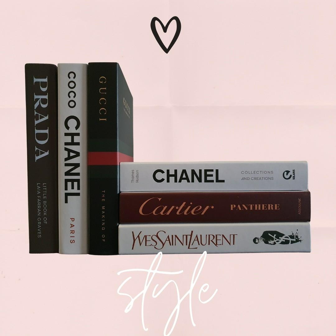 Decor books available in 👇 *** Hermès ** Chanel **Cartier **Gucci