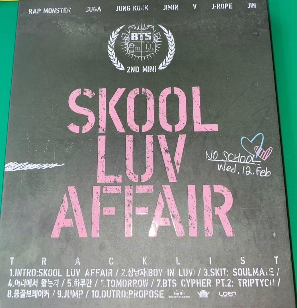 Bts Skool Luv Affair Album Hobbies Toys Memorabilia Collectibles K Wave On Carousell