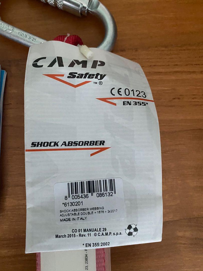 CAMP SAFETY FULL BODY HARNESS AND SHOCK ABSORBER, Everything Else on
