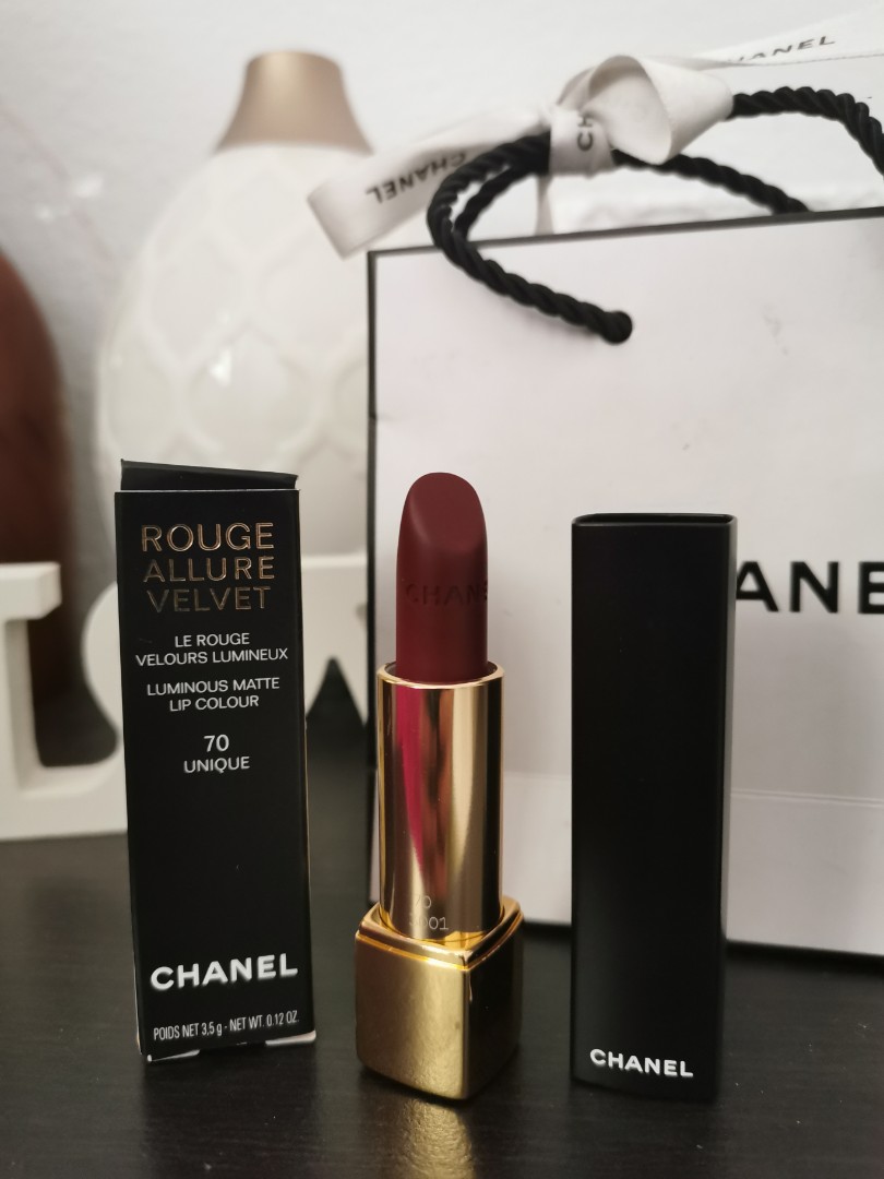 Chanel Rouge Lipstick 70 Unique, Beauty & Personal Care, Face, Makeup on Carousell