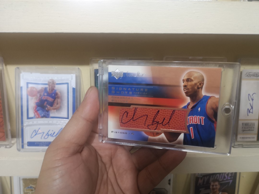 chauncey billups autograph