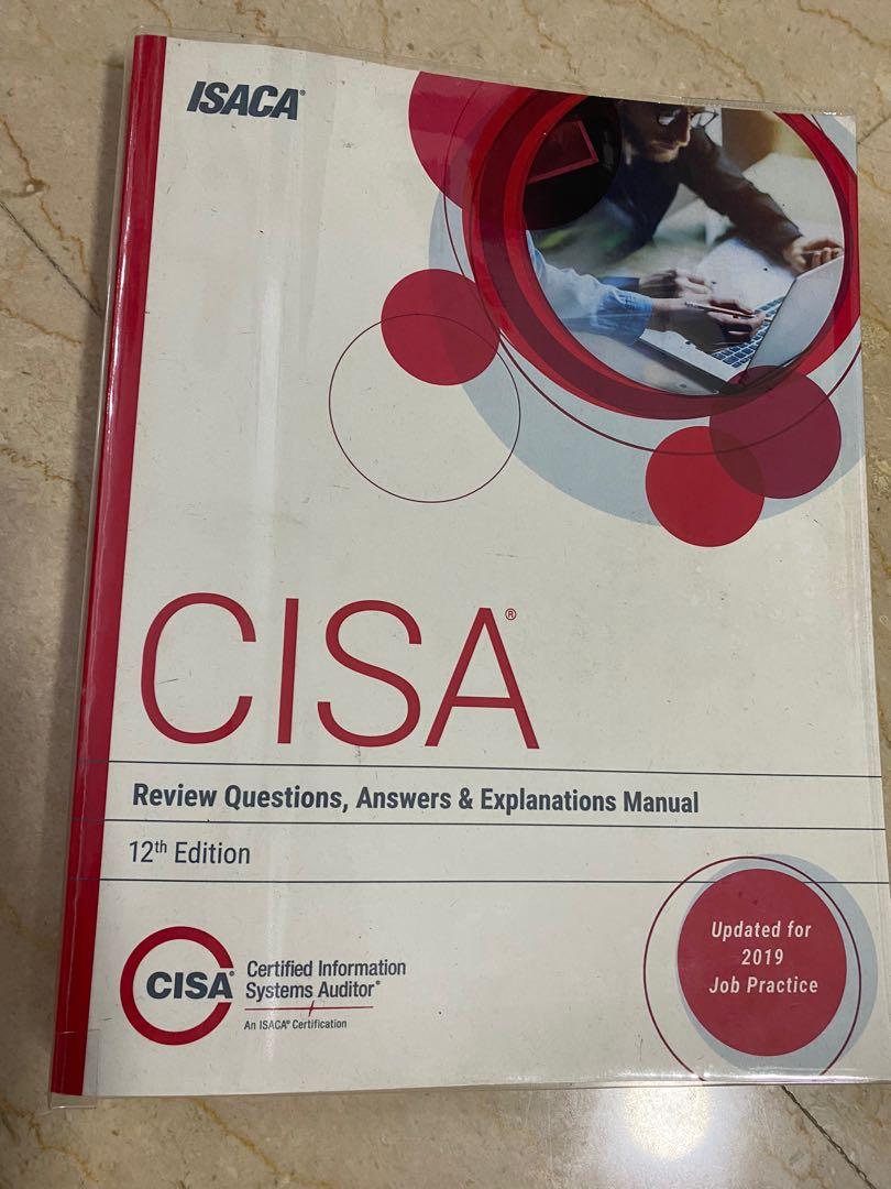 Cisa Review Questions Answers Explanations Manual 12th Efition Hobbies Toys Books Magazines Assessment Books On Carousell