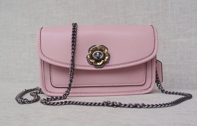 Coach parker outlet crossbody pink