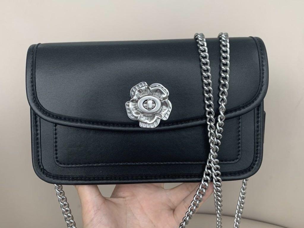 Coach parker deals crossbody black