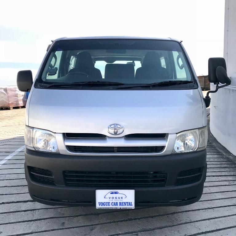 Diesel Hiace Auto Van Rent62872685666306112